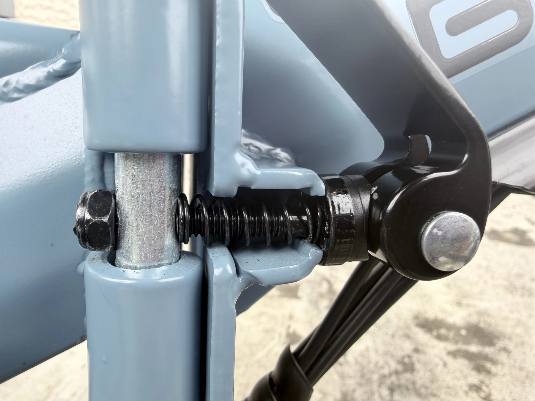 電動アシスト自転車のディテール